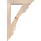 Ekena Millwork Olympic Traditional Smooth Bracket w/ Offset Brace, Douglas Fir, 5 1/2"W x 24"D x 36"H BKT0604X24X36OLY01SDF - alternate 4